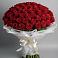 Букет 101 Красная роза Блэк Мэджик в Ростовe-на-Донy