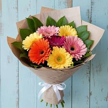 Букет цветов из:  Герберы #REPLACE_PRED# Ростовe-на-Донy