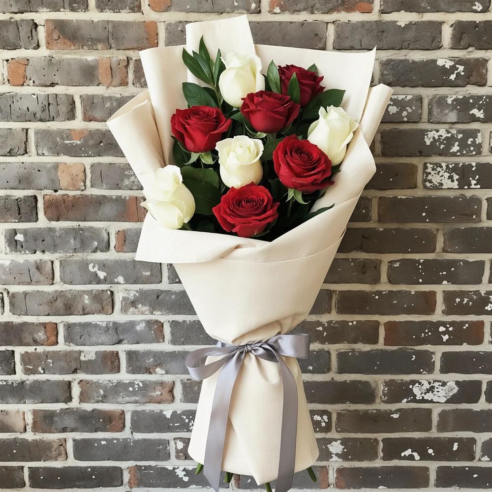 Букет цветов из: Розы в Ростовe-на-Донy