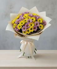 Букет цветов из:  Хризантемы #REPLACE_PRED# Ростовe-на-Донy
